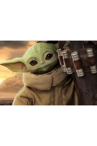 Poster The Mandalorian - Yoda - Séries
