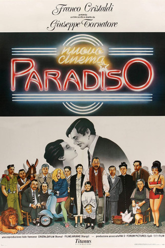 Poster Cinema Paradiso - Filmes