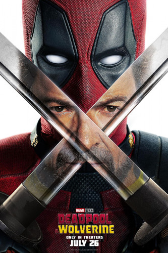 Poster Deadpool e Wolverine - Marvel - MCU - Filmes