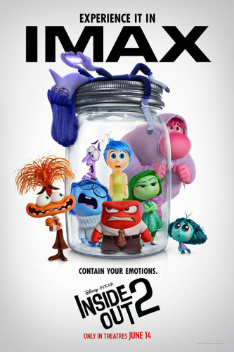 Poster Divertidamente 2 - Inside Out 2 - Animação - Infantil - Filmes