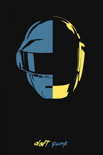Poster Daft Punk - Eletrônica
