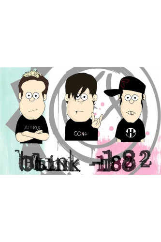 Poster Rock Bandas Blink 182