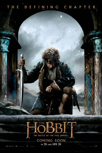 Poster Hobbit Cinco Exércitos