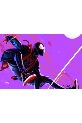 Poster Siperman Across The Spiderverse - Atraves do Aranhaverso - Filmes