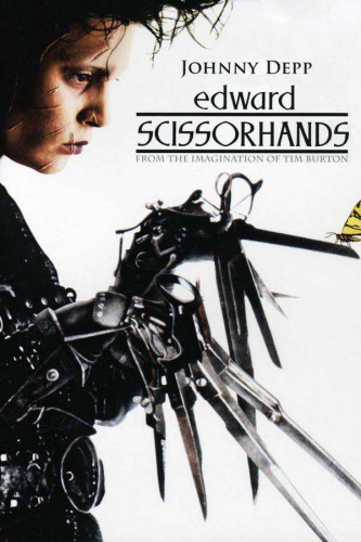 Poster Edward Mãos de Tesoura - Edward Scissorhands - Retrô - Filmes