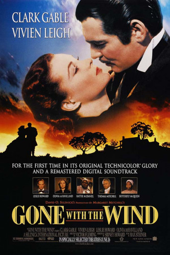 Poster e O Vento Levou - Gone With The Wind - Vintage - Filmes