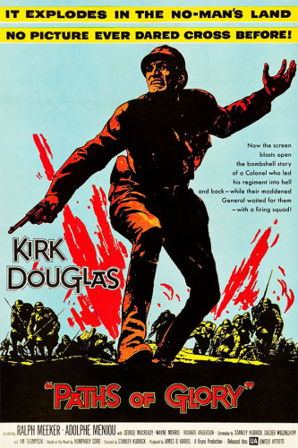 Poster Paths of Glory - Glória Feita de Sangue - Stanley Kubrick - Filmes