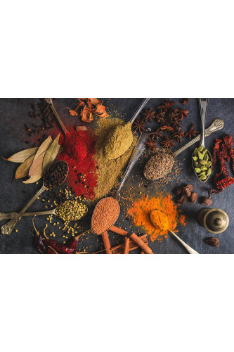 Poster Temperos - Cozinha - Chef - Comida - Culinária