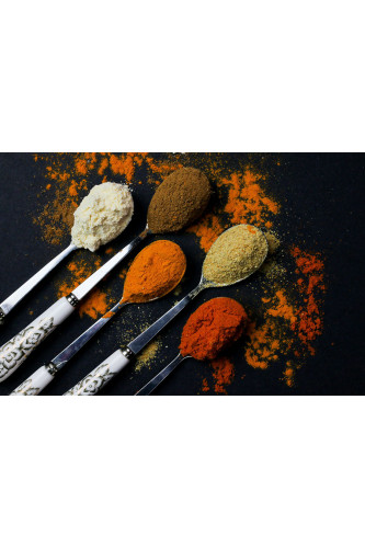Poster Temperos - Cozinha - Chef - Comida - Culinária