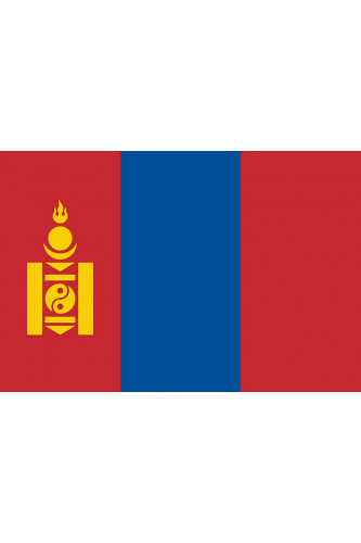 Poster Bandeira da Mongólia