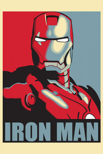 Poster Alternativo Iron Man Homem Ferro