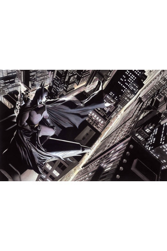 Poster Batman - Alex Ross - Comics - Quadrinhos - Hq