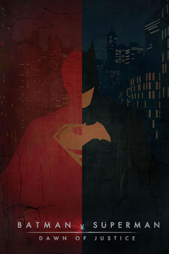 Poster Batman Vs Superman