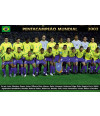 Poster Brasil - Copa de 2002 - Pentacampeão Mundial - Futebol