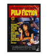 Poster Retrô Pulp Fiction - Tarantino
