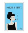 Poster Luxo Breakfast At Tiffany - Audrey