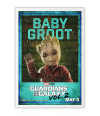 Poster Baby Groot Guardiões Da Galaxia Guardian Of The Galaxy Vol
