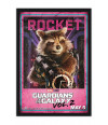 Poster Rocket Guardiões Da Galaxia Guardian Of The Galaxy Vol 2