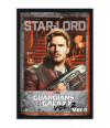 Poster Star Lord Guardiões Da Galaxia Guardian Of The Galaxy Vol 2