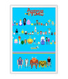 Poster Hora da Aventura - Adventure Time - Série - Desenho