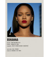 Poster Rihanna - Artistas Pop