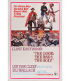 Poster The Good The Bad And The Ugly - Três Homens Em Conflito - Clint Eastwood - Western - Filmes