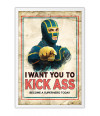 Poster Kick Ass - Quebrando Tudo