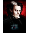 Poster Sweeney Todd O  Barbeiro Demoniaco da Rua Fleet