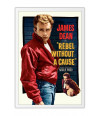 Poster Rebelde Sem Causa – Rebel Without a Cause - James Dean – Retrô - Vintage