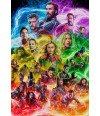 Poster Heróis Marvel – Vingadores – Avengers - Mashup Especial Alternativo