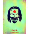 Poster Suicide Squad Esquadrao Suicida Personagens Katana