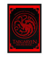 Poster Game Of Thrones Got Casa Targaryen