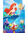 Poster Princesa Ariel Pequena Sereia