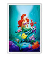 Poster Princesa Ariel Pequena Sereia