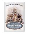 Poster Vintage Branca de Neve e os Sete Anões