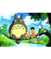 Poster Meu Amigo Totoro - Tonari No Totoro - Studio Ghibli - Infantil