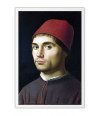 Poster Antonello da Messina - Portrait Of A Man