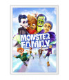 Poster A Família Feliz - Monster Family - Infantil