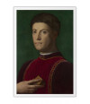 Poster Bronzino Agnolo - Portrait Of Piero de' Medici The Gouty