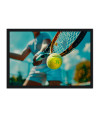 Poster Tenistas - Raquete E Bola - Esporte - Tennis