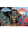 Poster Batman e Superman - Capas De Quadrinhos - HQ - DC Comics