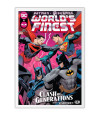 Poster Batman e Superman - Clash Of Generations - Capas De Quadrinhos - HQ - DC Comics