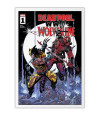 Poster Deadpool e Wolverine - Capas De Quadrinhos - HQ - Marvel
