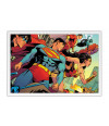 Poster Liga Da Justica - Capas De Quadrinhos - HQ - DC Comics