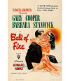 Poster Ball Of Fire - Bola De Fogo Vintage - Filmes