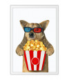 Poster Cachorro - Coleção Cinema - Animais