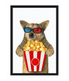 Poster Cachorro - Coleção Cinema - Animais