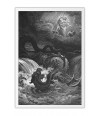 Poster Gustave Doré - The Destruction of Leviathan - Obras de Arte