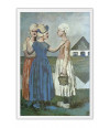 Poster Pablo Picasso Three dutch Girls 1905