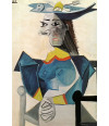 Poster Pablo Picasso Woman In A Fish Hat 1942